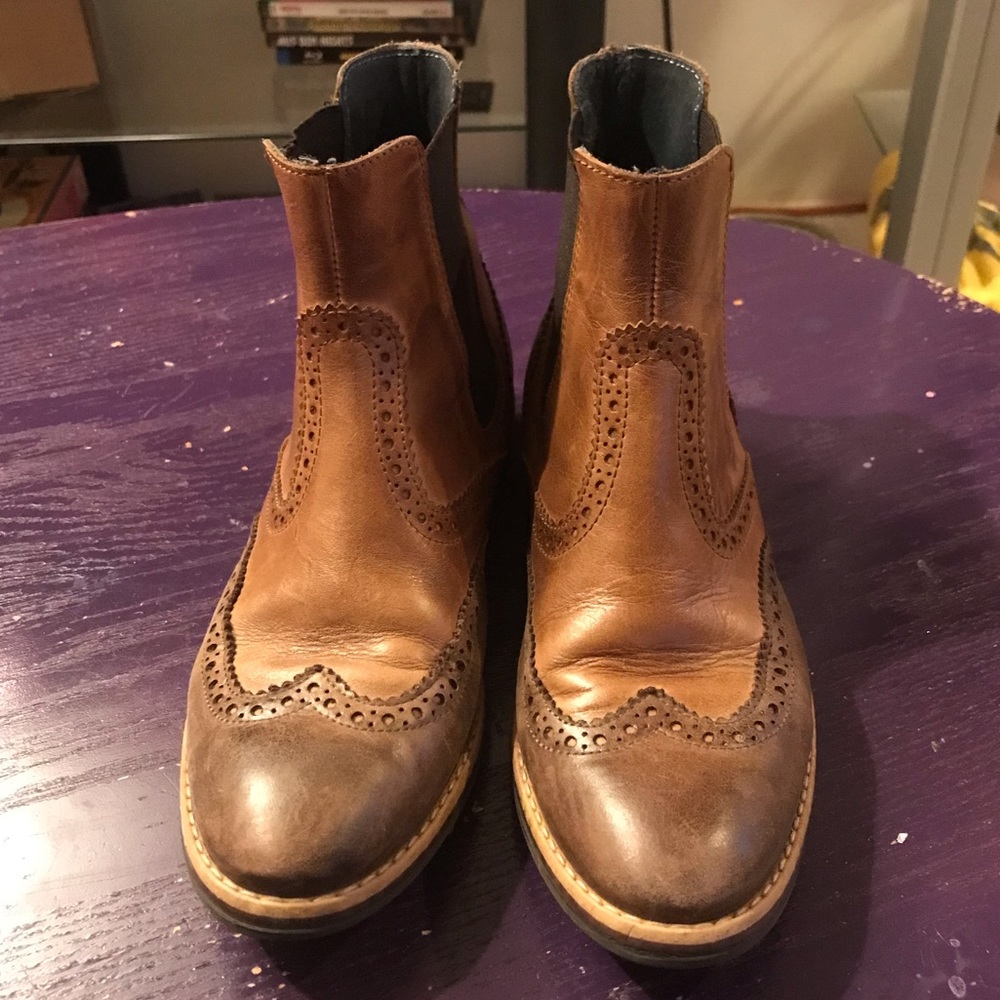 Nicola Benson Italian Leather Women’s Chelsea Boot EU Size 38/ US Size 8